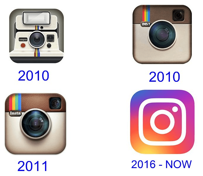 Instagram logos