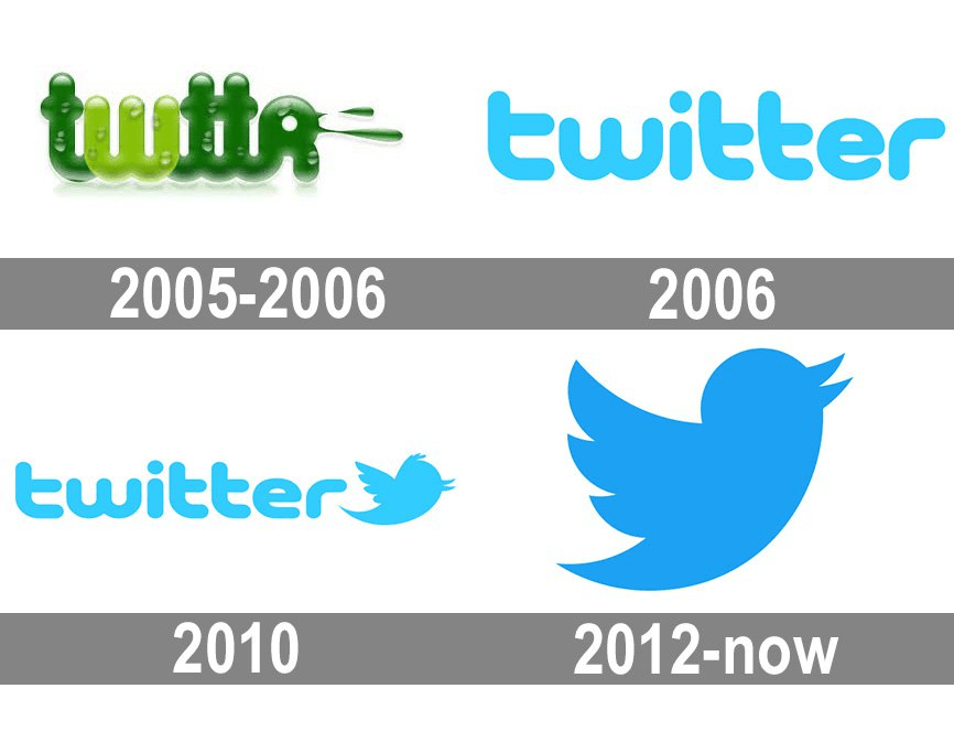 twitter logos